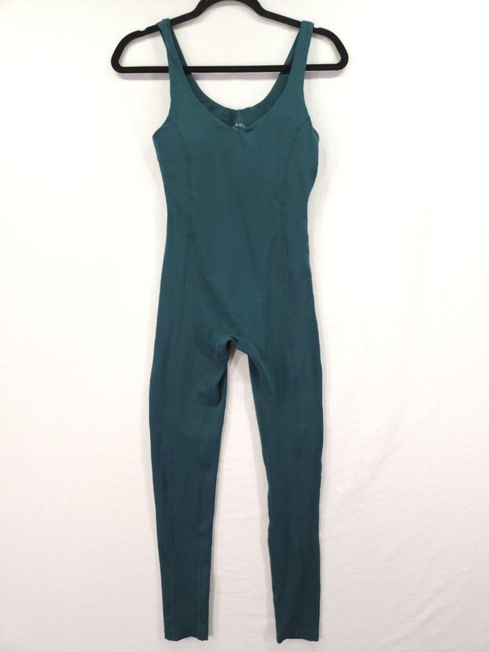 Paragon Womens Small Reluna Green Activewear Jumpsuit Yoga Bodysuit